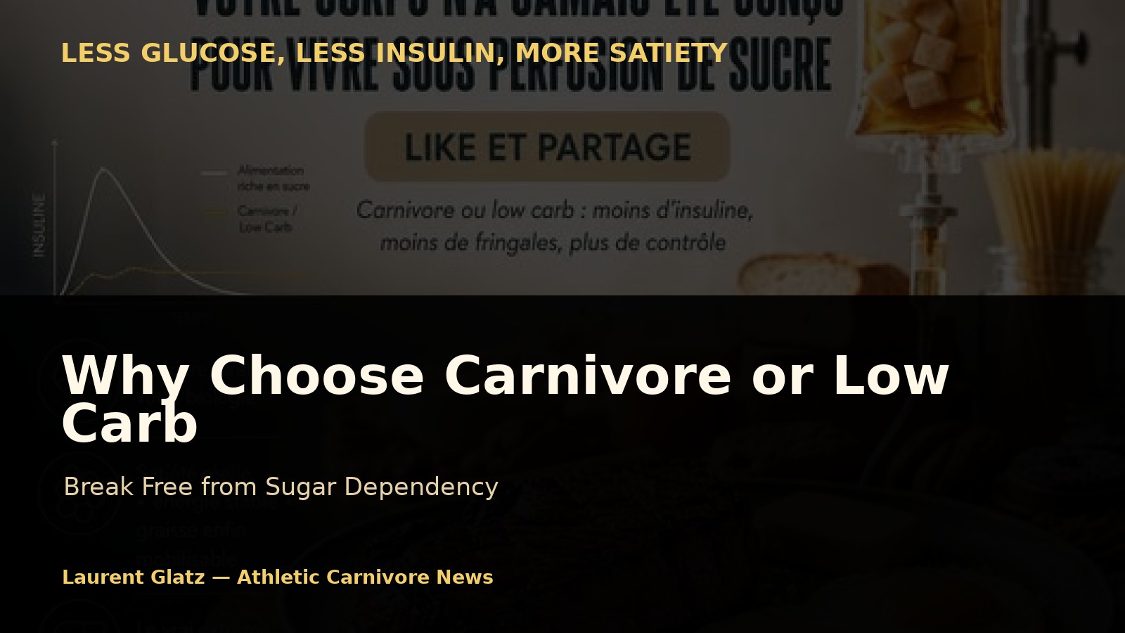 Why Choose Carnivore or Low Carb: Breaking Free from Sugar Dependency