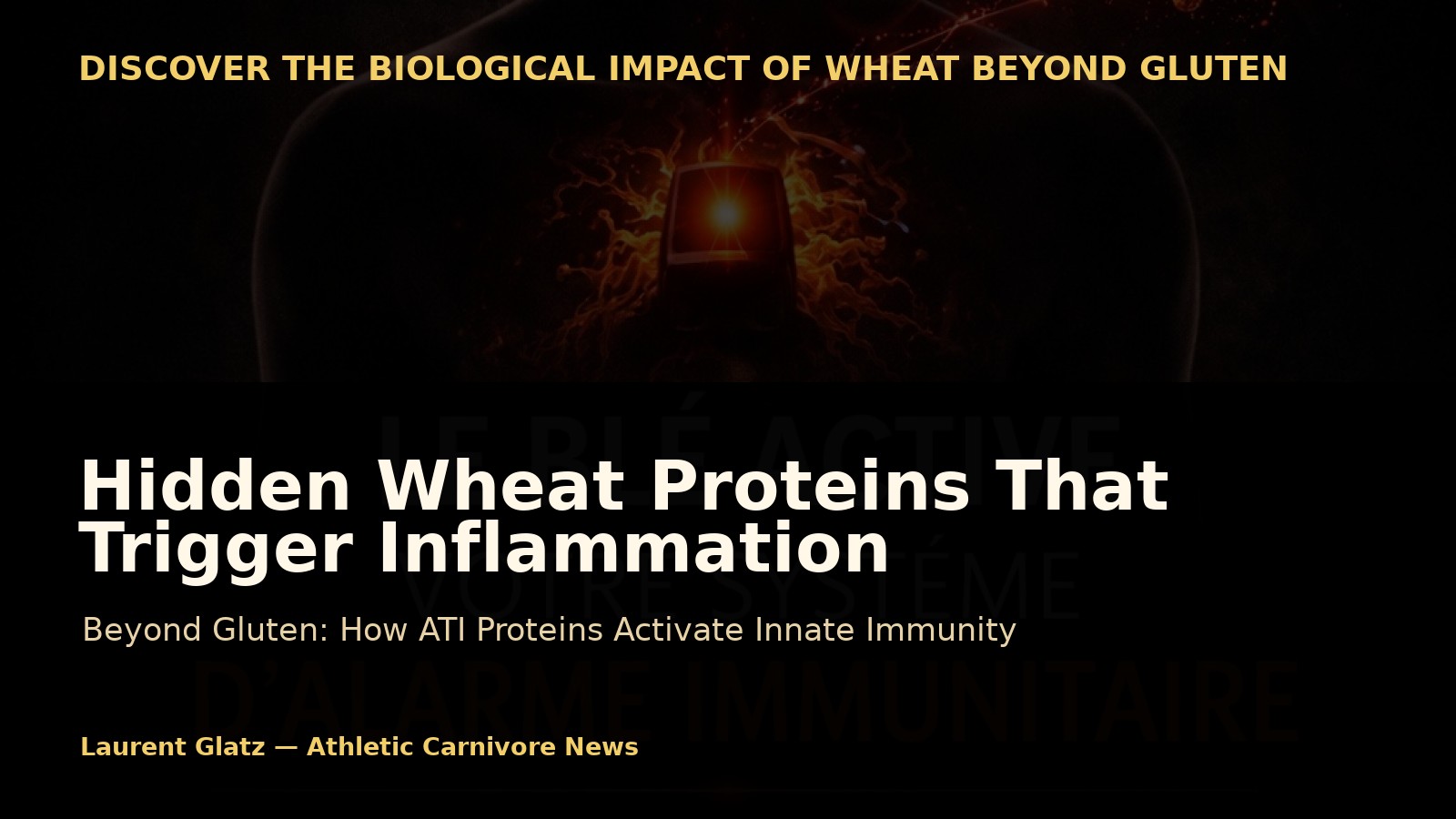 Hidden Wheat Proteins That Trigger Inflammation