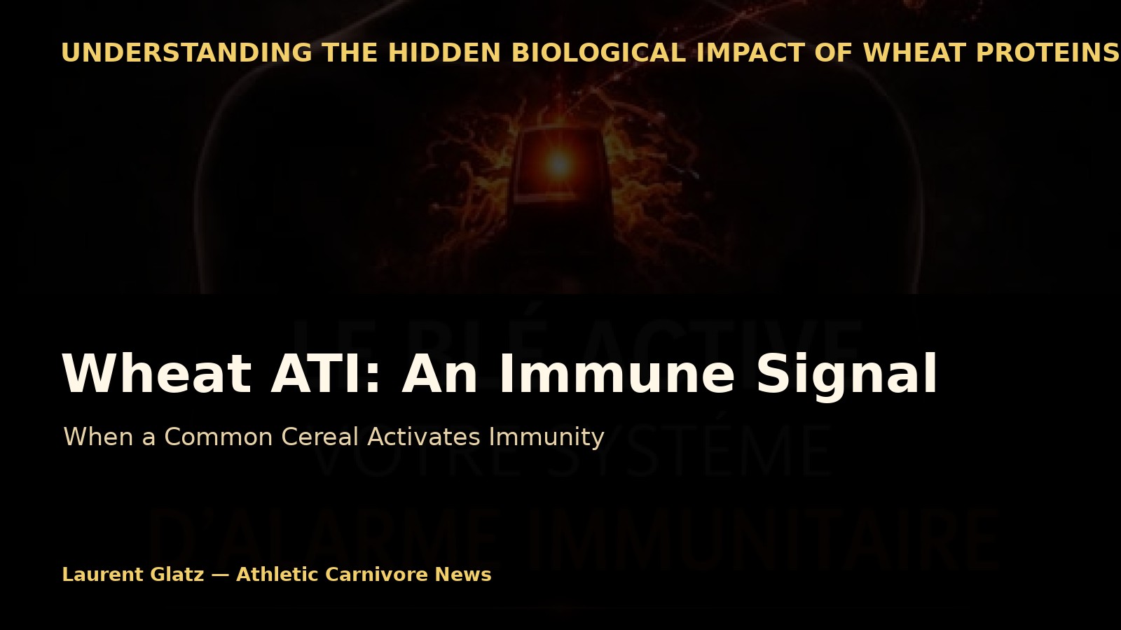 Wheat ATI: When a Cereal Becomes an Immune Signal