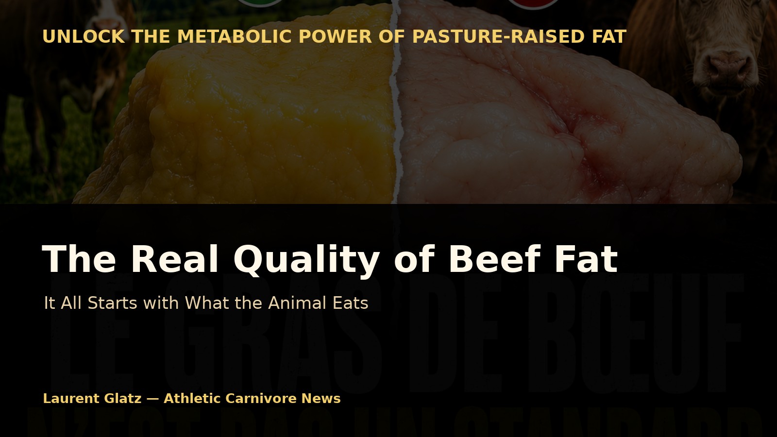 Understanding the True Quality of Beef Fat Based on the Animal’s Diet