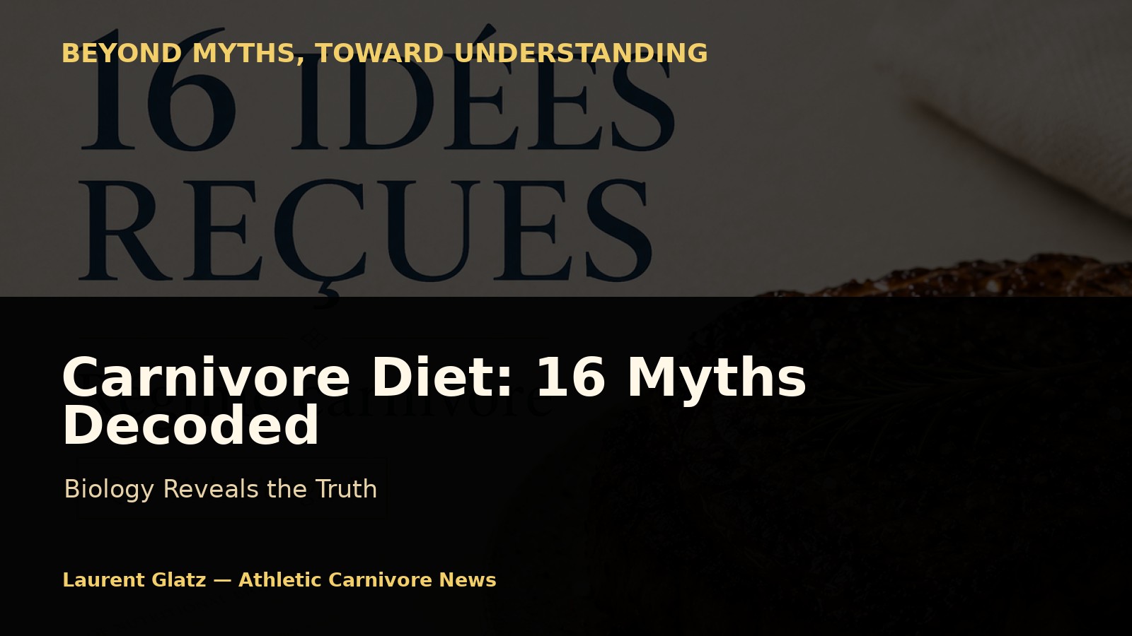 Carnivore Diet: 16 Common Myths Decoded by Biology