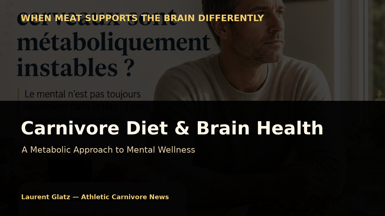 The Carnivore Diet and Brain Health: A Metabolic Approach to Consider
