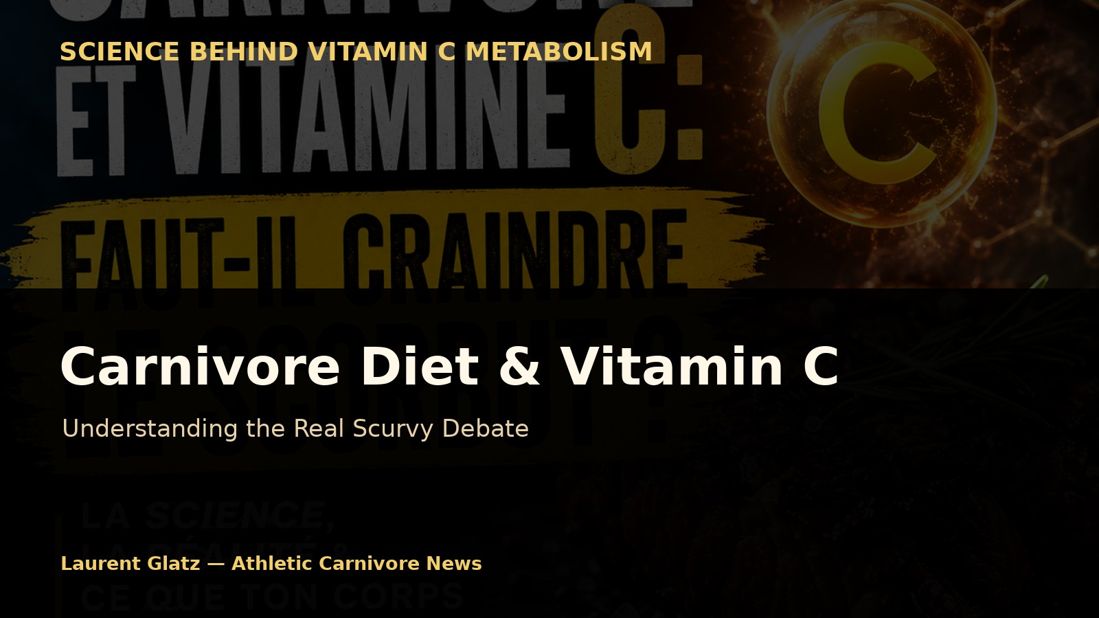 Carnivore Diet and Vitamin C: Understanding the Real Scurvy Debate