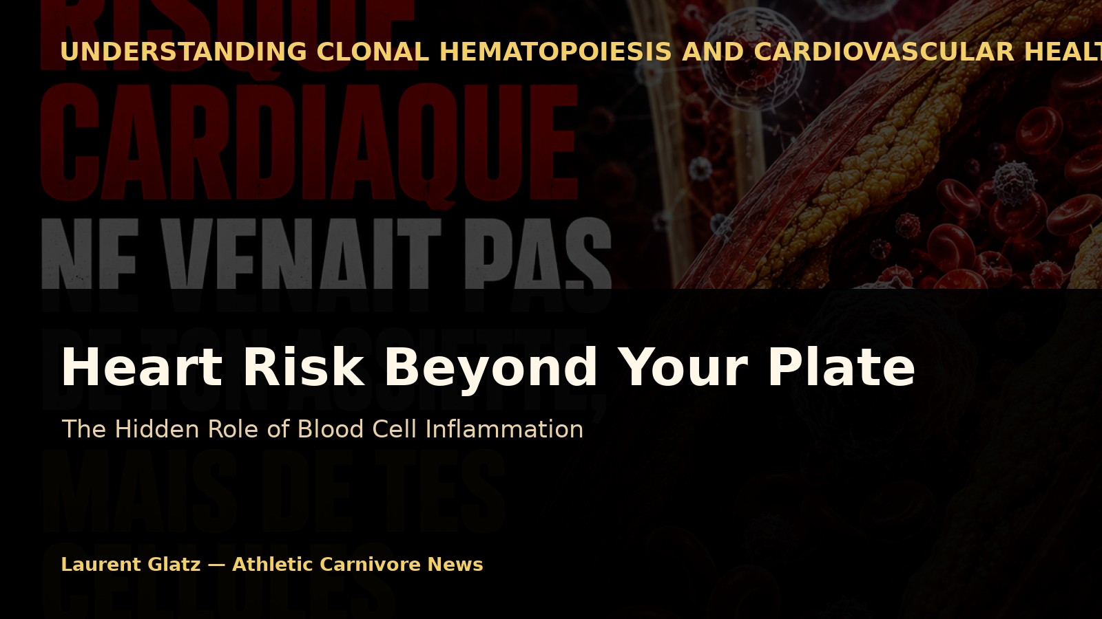 When Your Heart Risk Comes from Your Blood Cells, Not Your Plate