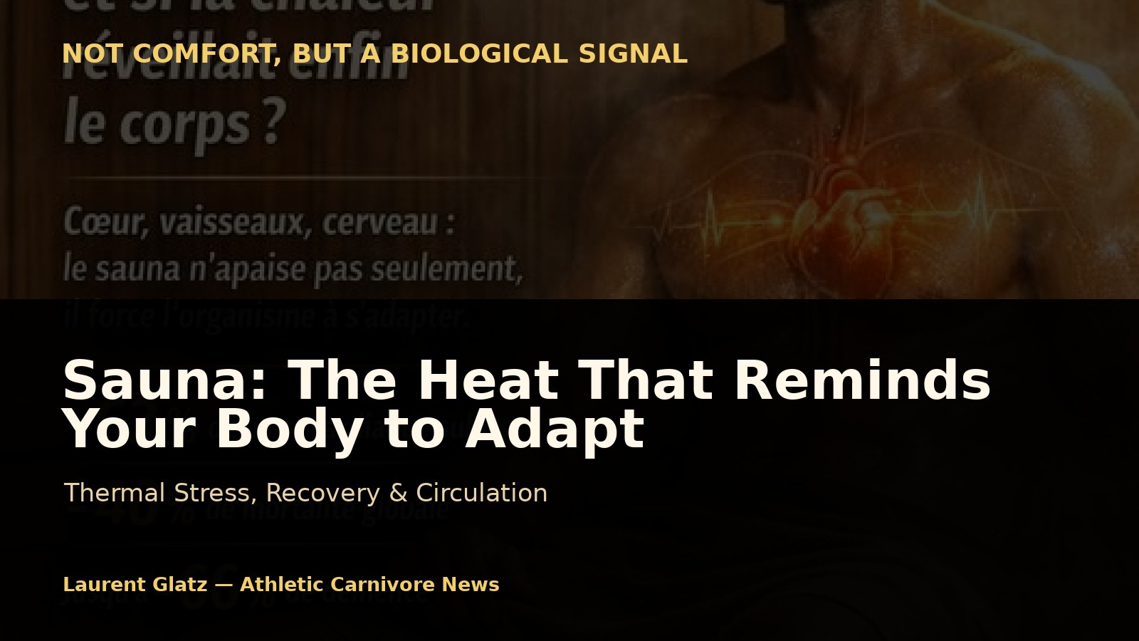 Sauna: The Heat That Reminds the Body It’s Made to Adapt