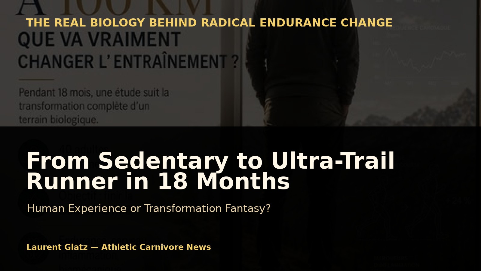 From Sedentary to Ultra-Trail Runner in 18 Months: Human Experience or Transformation Fantasy?