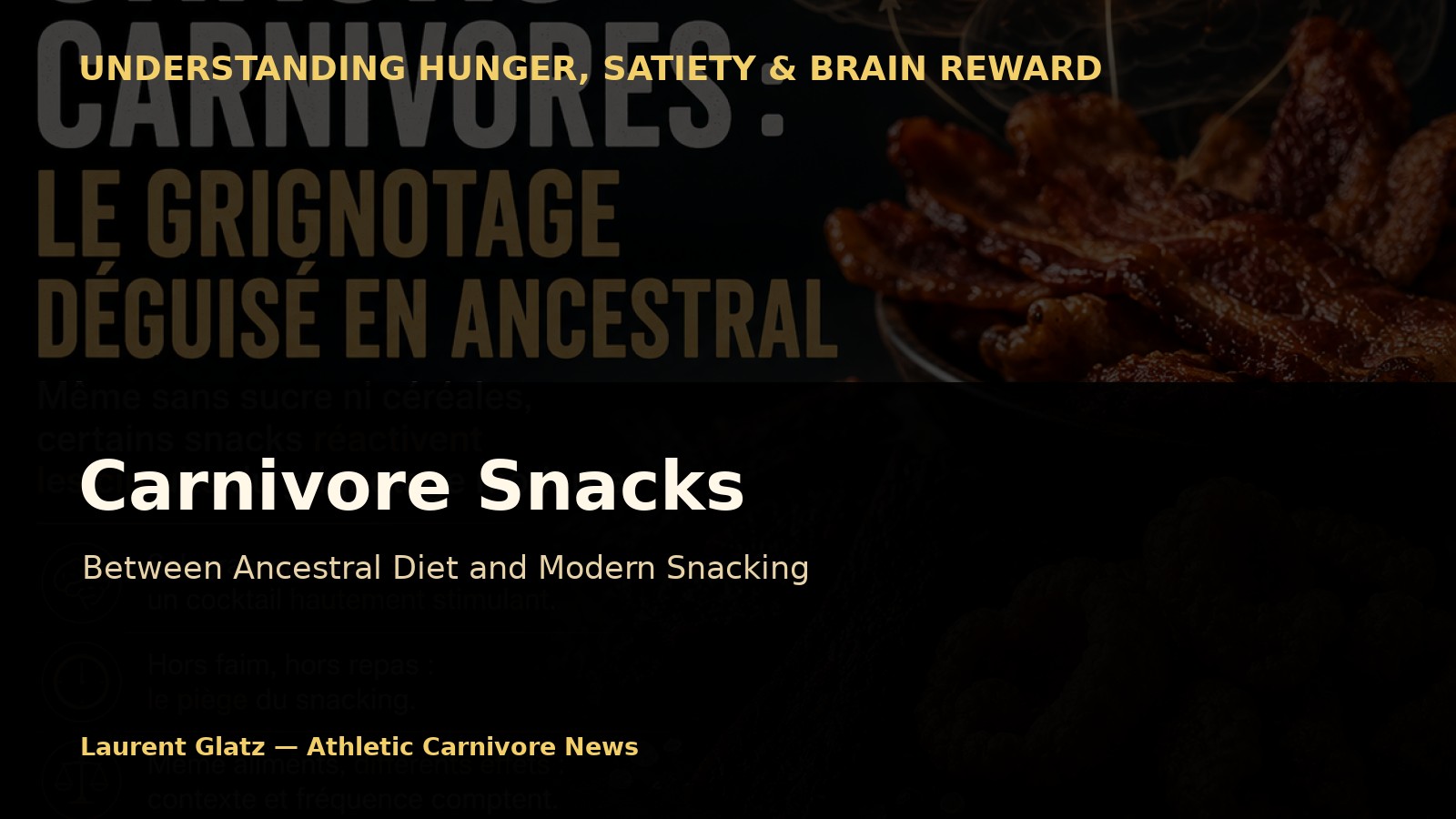 Carnivore Snacks: Between Ancestral Diet and Modern Snacking