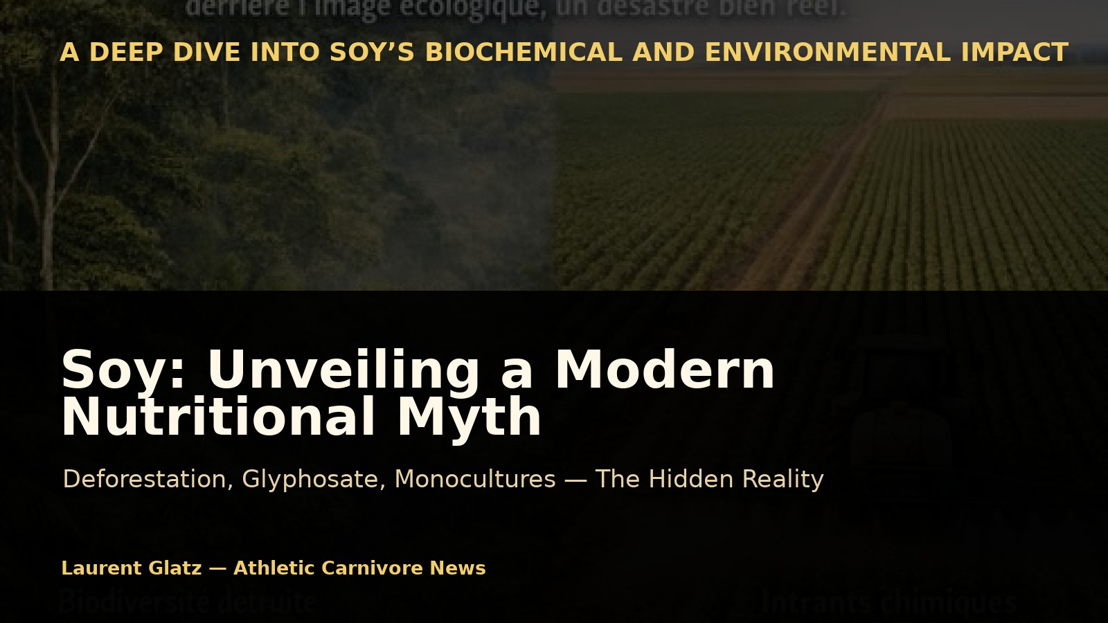 Soy and Its True Impact: Unveiling a Modern Nutritional Myth