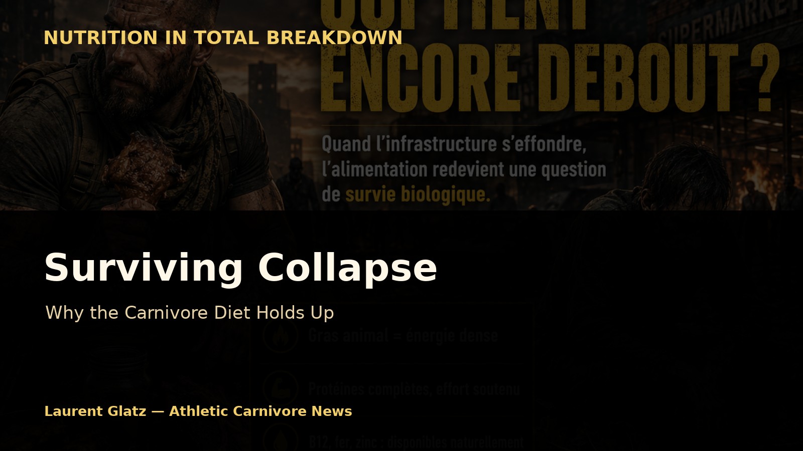 Surviving Collapse: Why the Carnivore Diet Holds Up