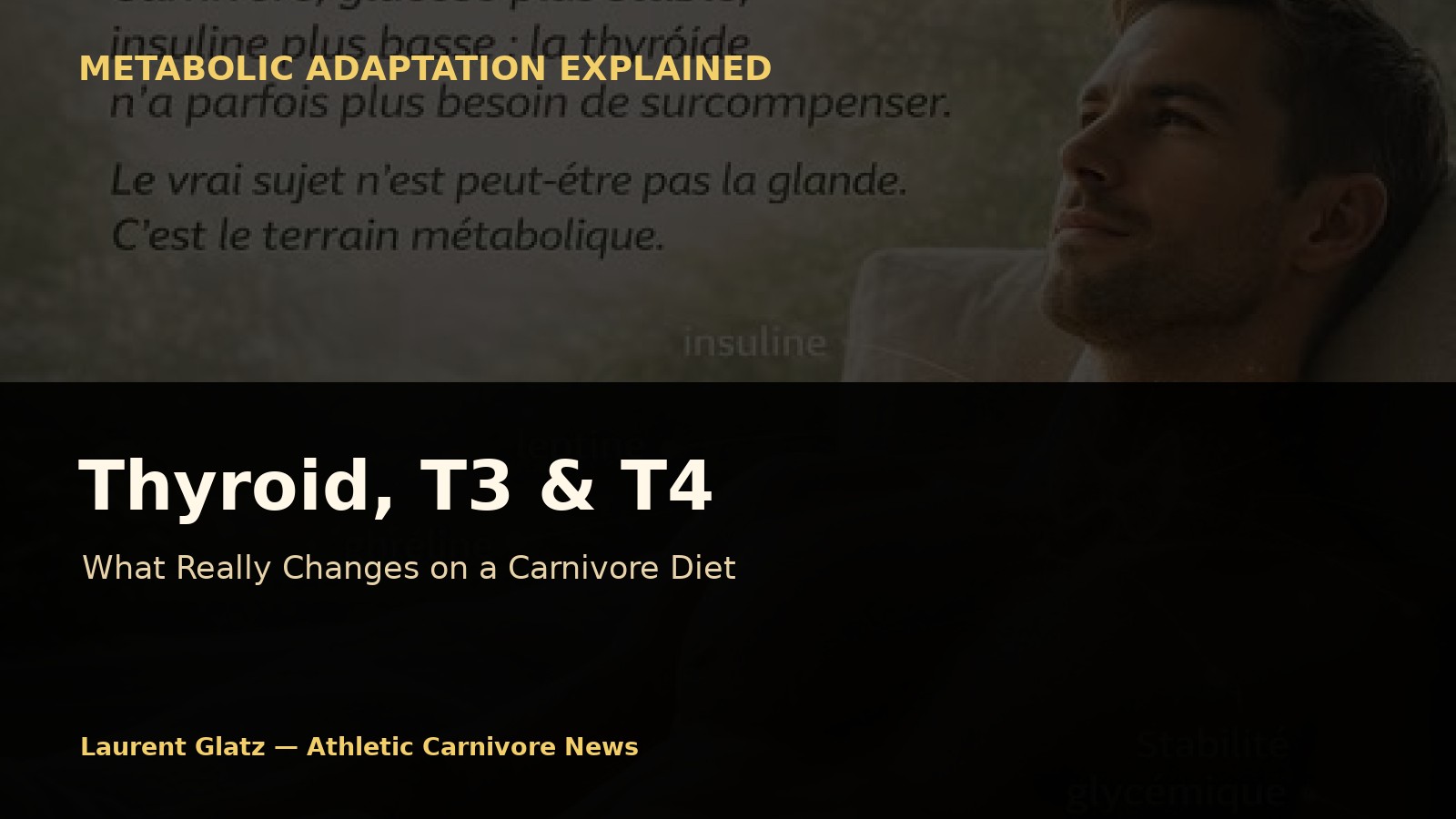 Thyroid, T3, T4: What Really Changes When You Eat Carnivore