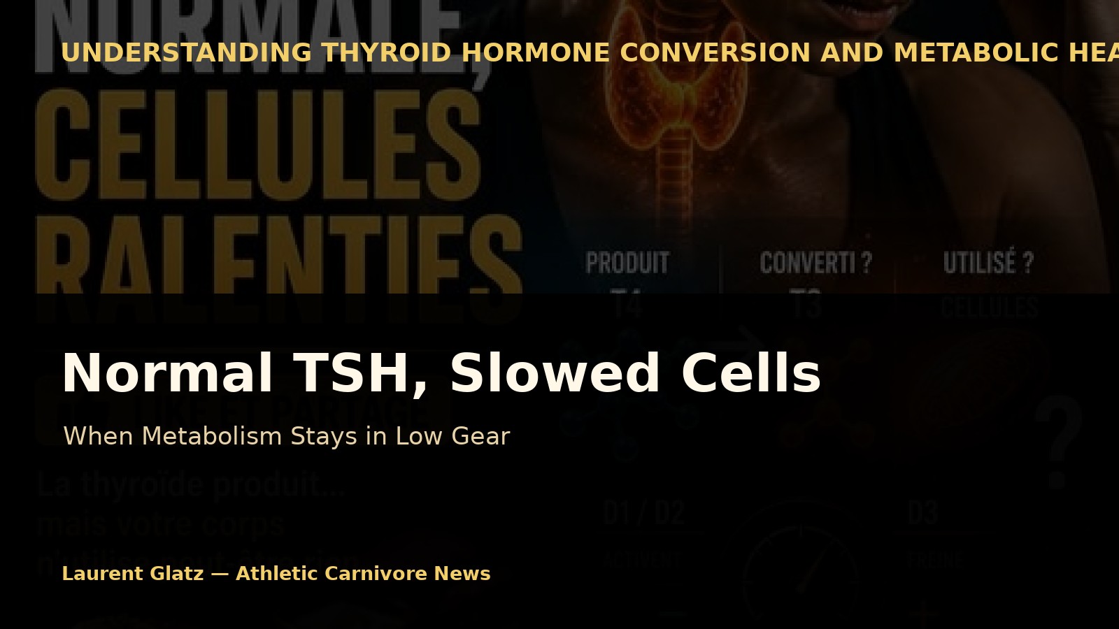 Normal TSH, Slowed Cells: When Metabolism Stays in Low Gear