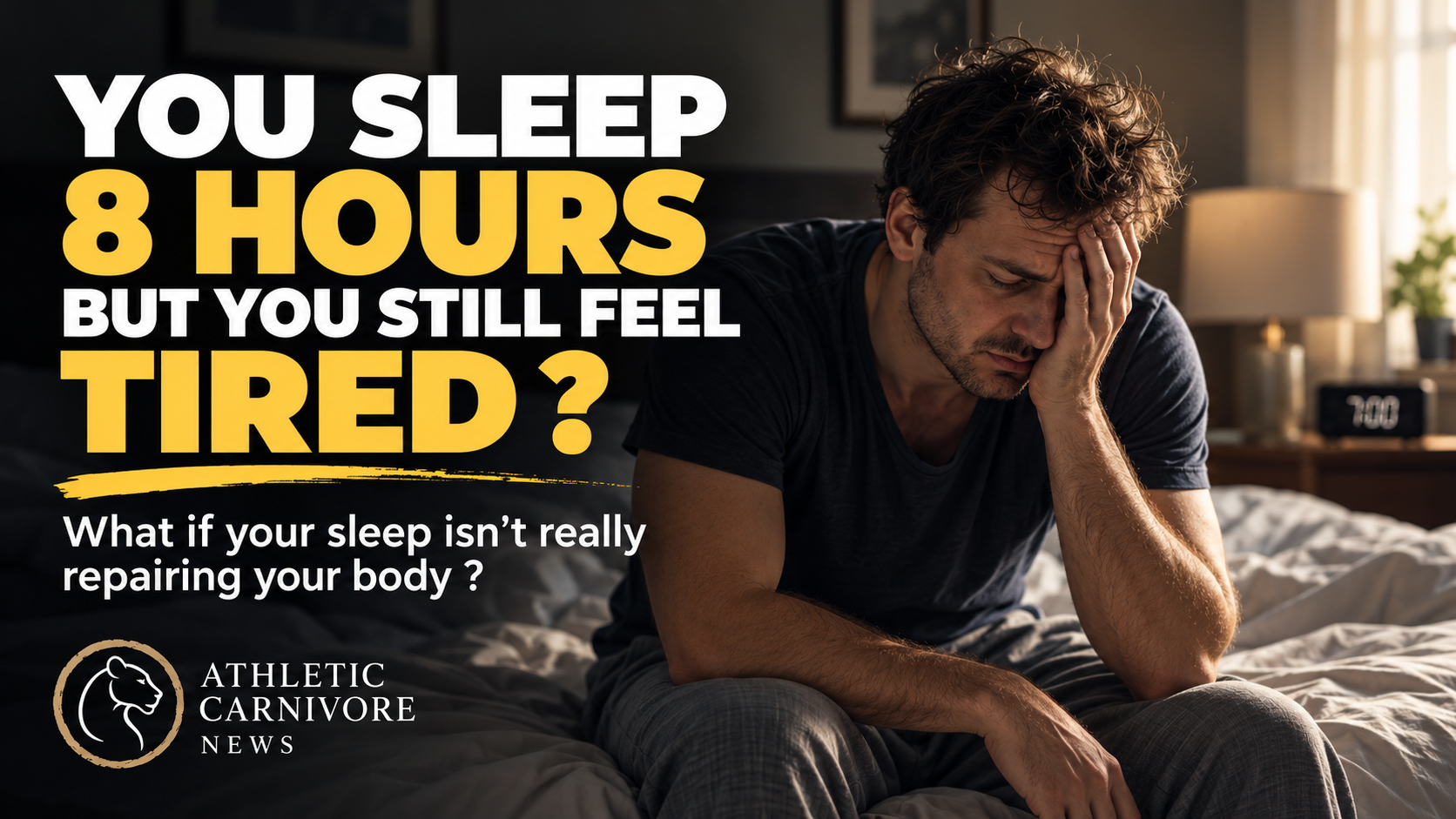 You Sleep 8 Hours but Still Feel Tired: Understanding True Recovery