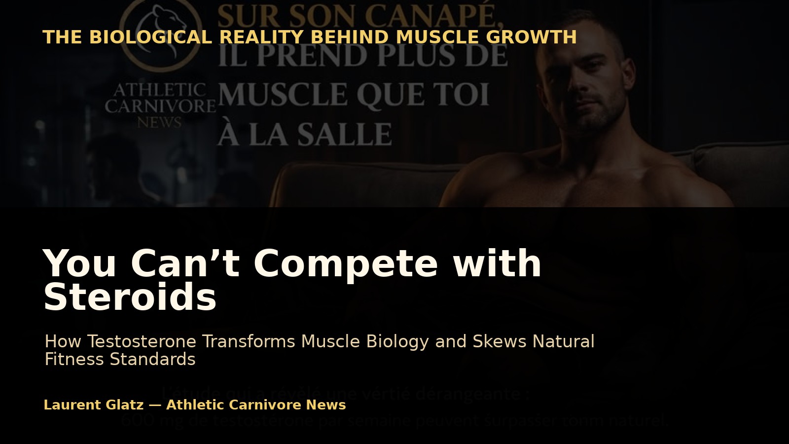 You Can’t Compete with Steroids