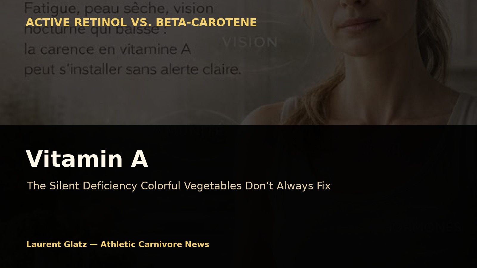 Vitamin A: The Silent Deficiency That Colorful Vegetables Don’t Always Fix