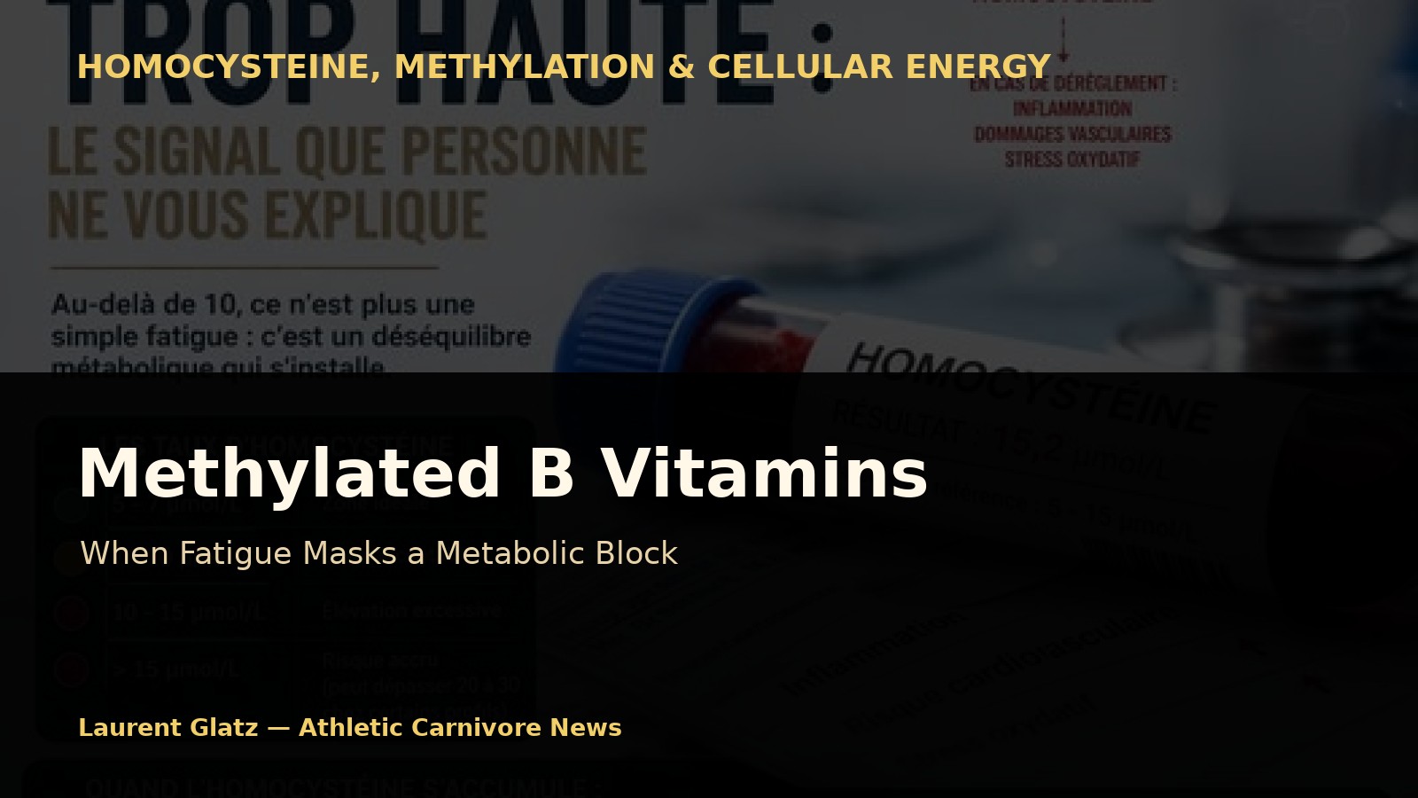 Methylated B Vitamins: When Fatigue Masks a Metabolic Block
