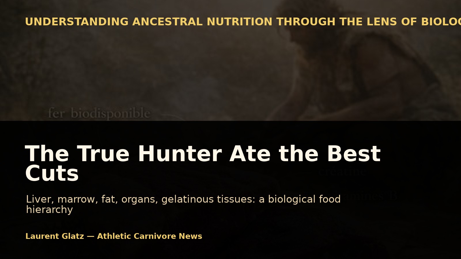 The True Hunter Ate the Best Cuts — and It Was No Accident