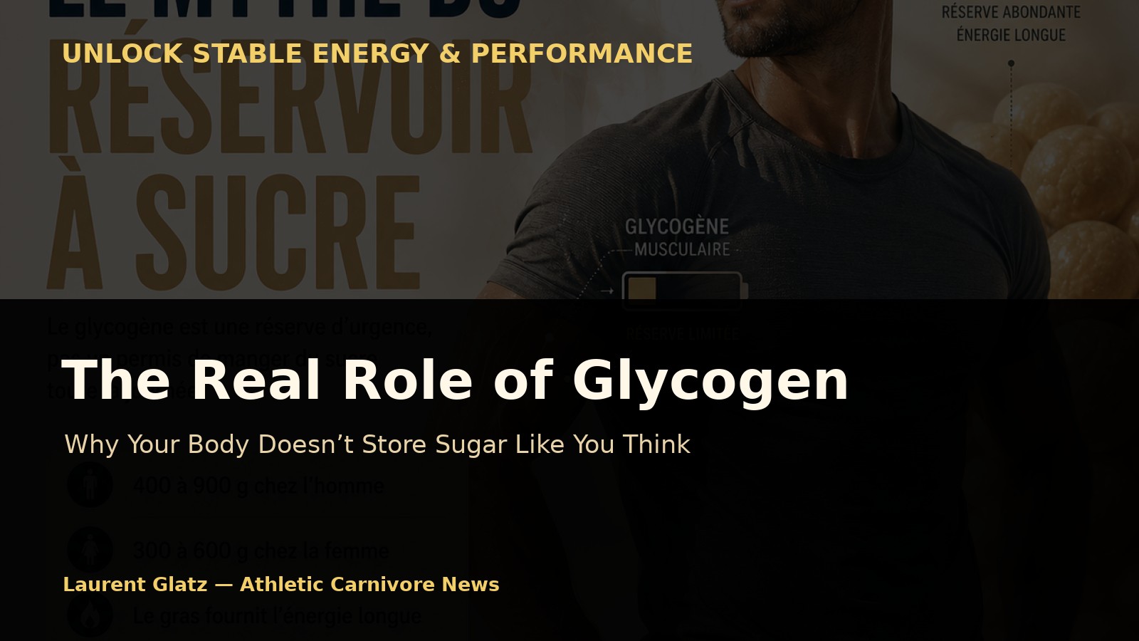 Understanding the True Role of Glycogen in Human Metabolism