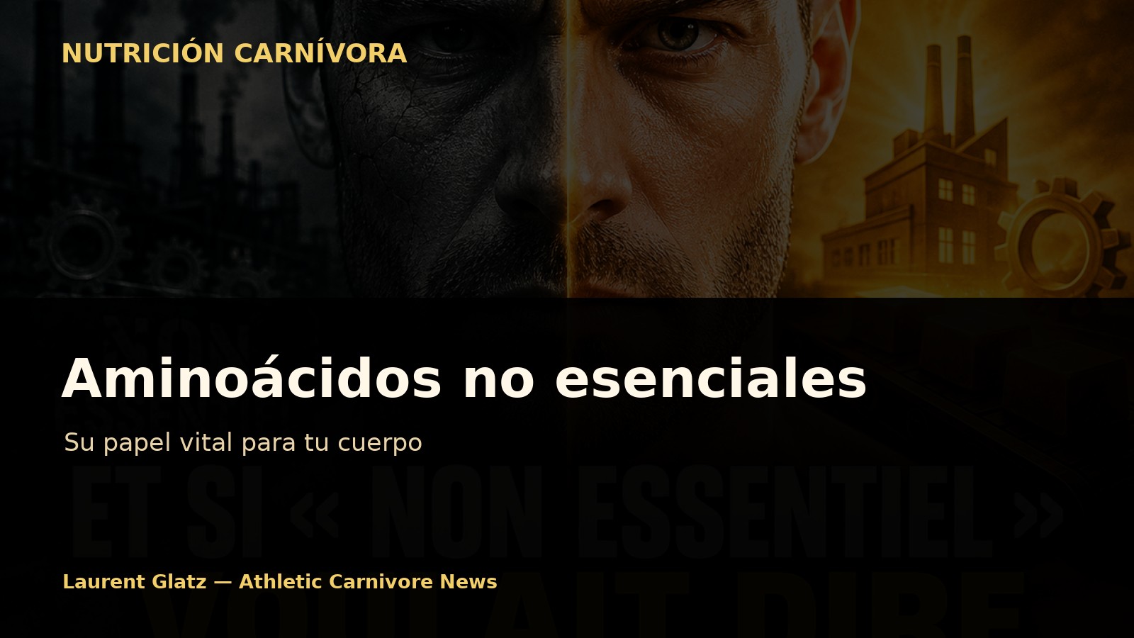 Aminoácidos no esenciales: su papel vital para tu cuerpo