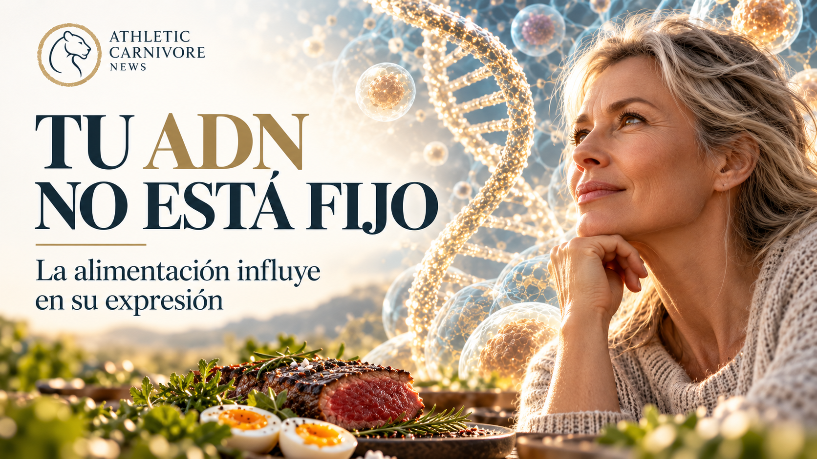 ADN, alimentación y epigenética: entender el impacto de la nutrición carnívora