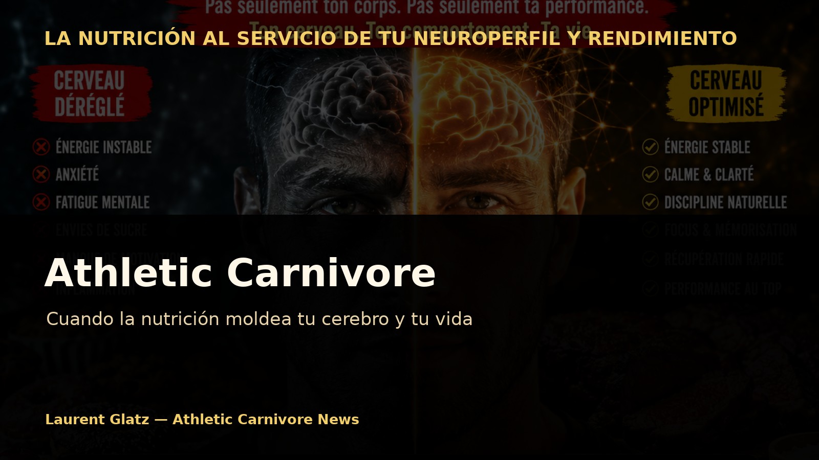 Athletic Carnivore: Cuando la nutrición moldea tu cerebro y tu vida