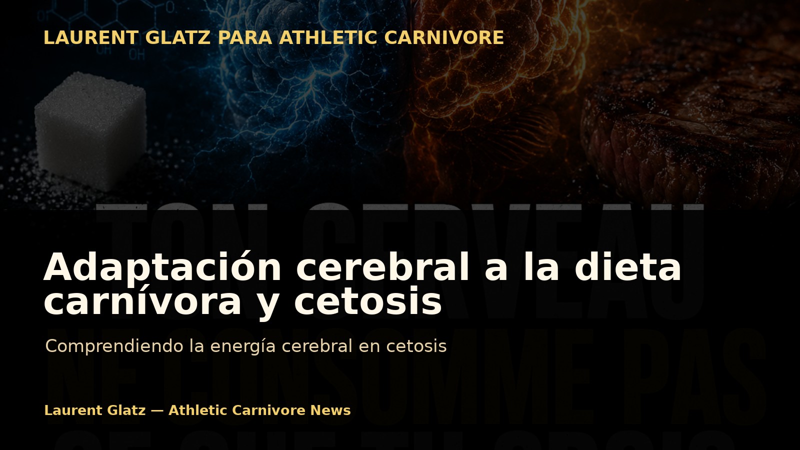 Cómo el cerebro se adapta a la dieta carnívora y a la cetosis
