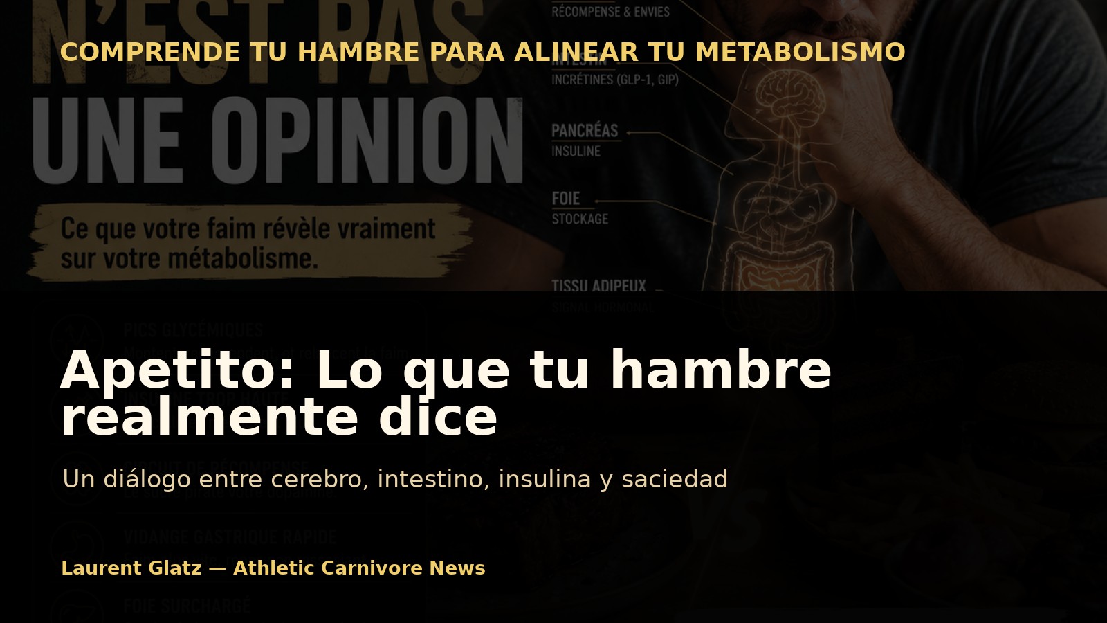 Apetito: lo que tu hambre realmente intenta decirte