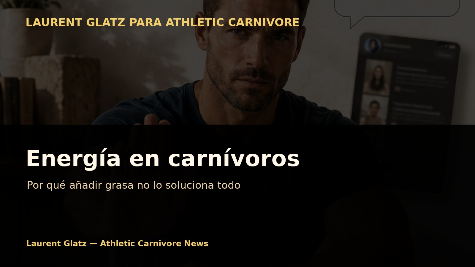 Energía en carnívoros: por qué añadir grasa no lo soluciona todo