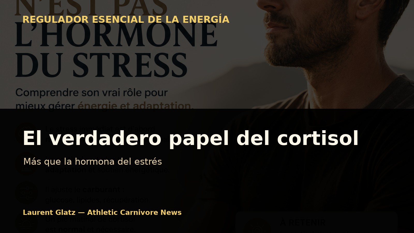 Comprender el verdadero papel del cortisol más allá del estrés