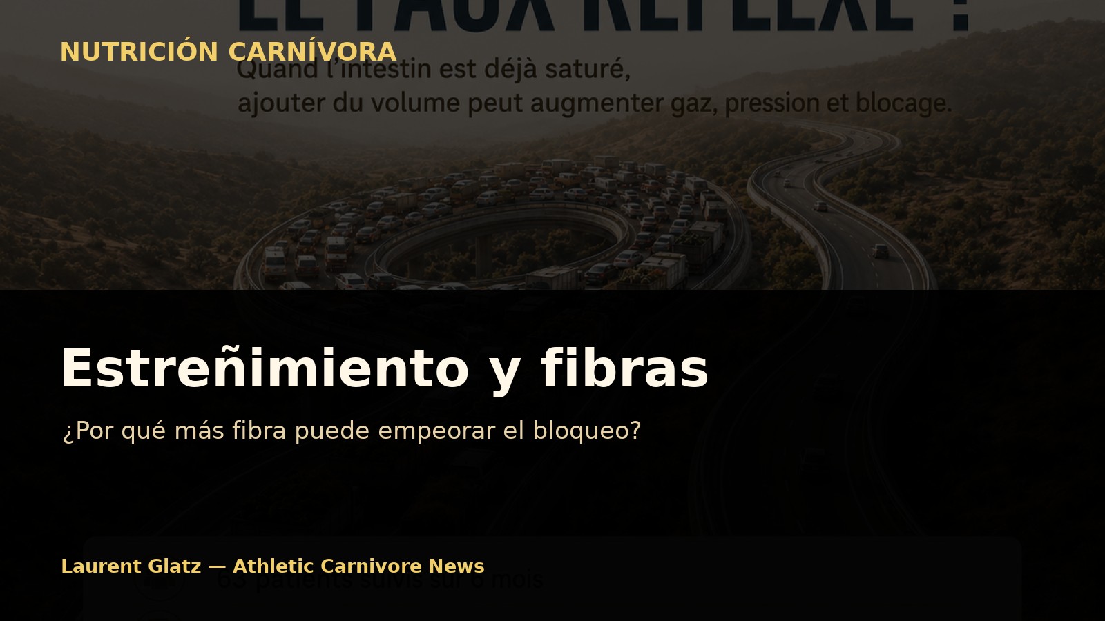 Estreñimiento y fibras: por qué añadirlas puede empeorar el bloqueo