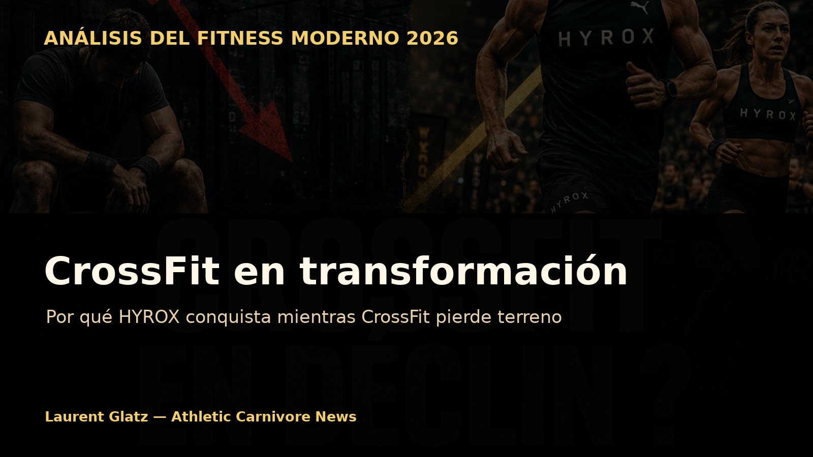 CrossFit en transformación: por qué HYROX conquista mientras CrossFit pierde terreno