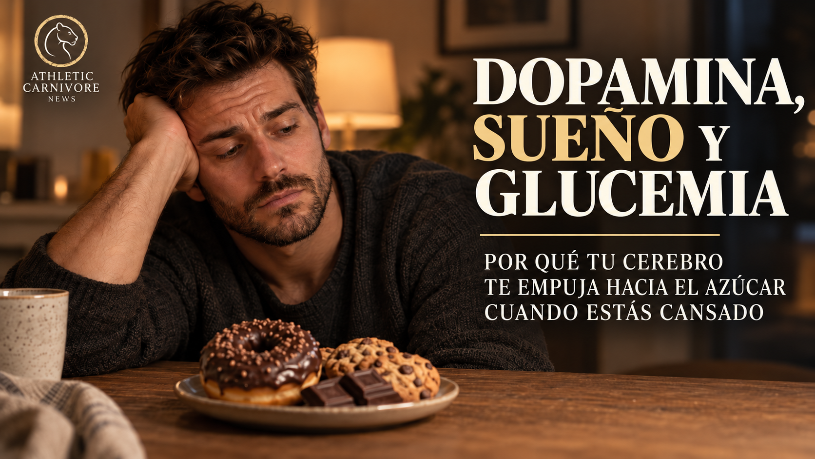 Dopamina, sueño y glucemia: entender el deseo de azúcar por fatiga