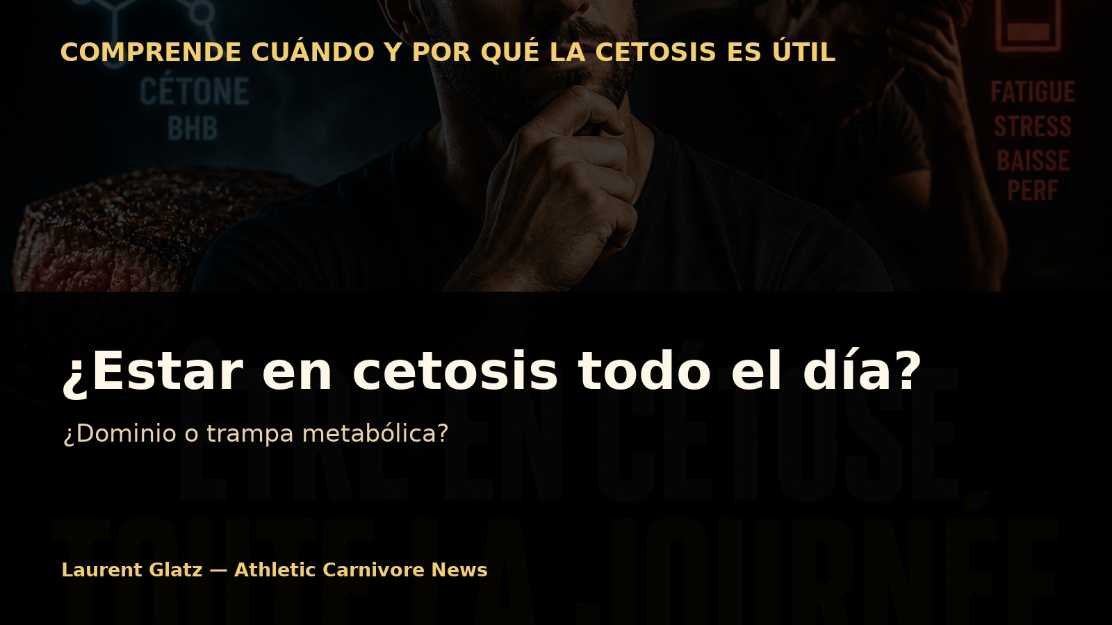 Estar en cetosis todo el día: ¿control o trampa metabólica?
