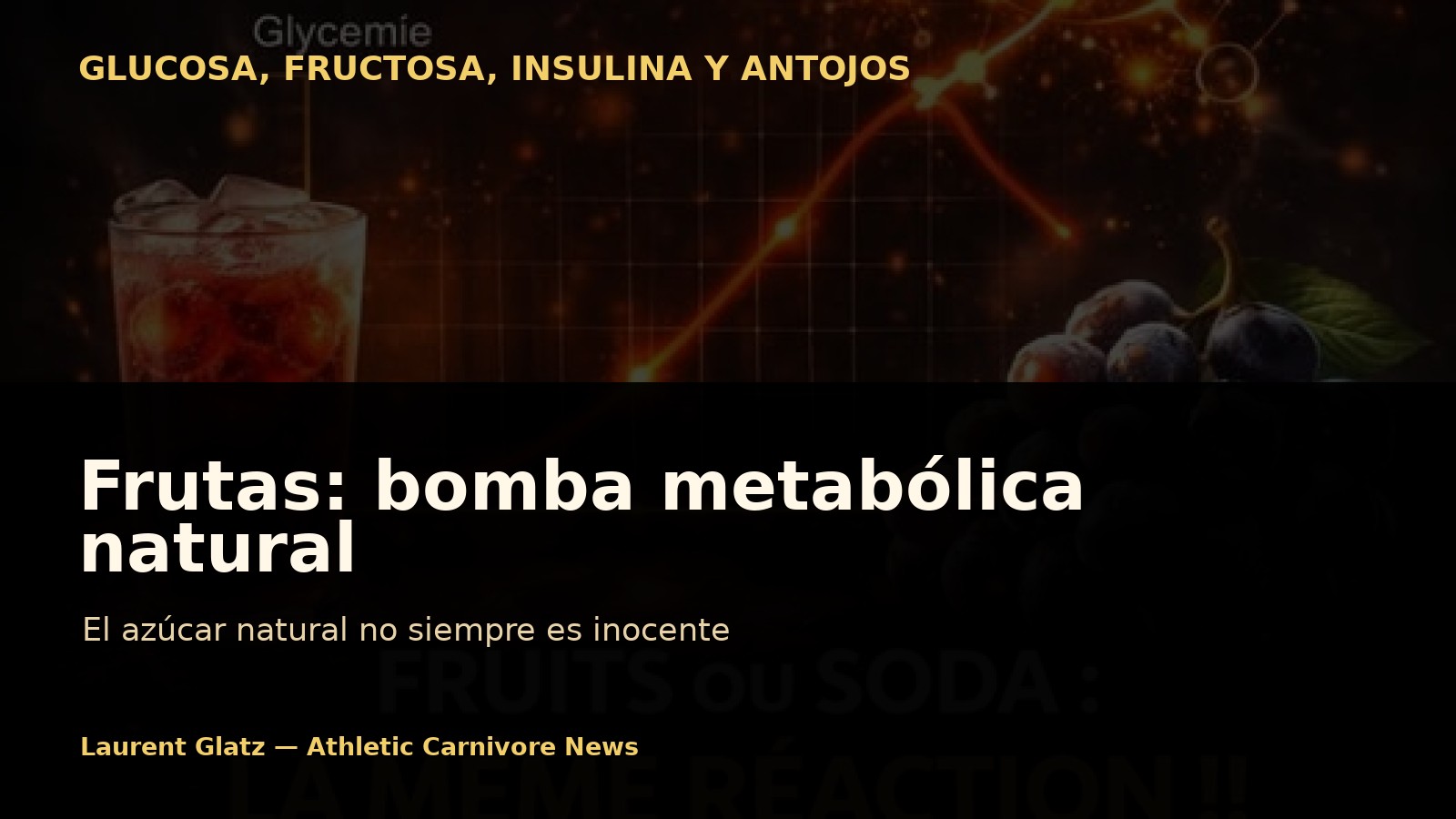 Frutas: cuando la naturaleza se convierte en una bomba metabólica