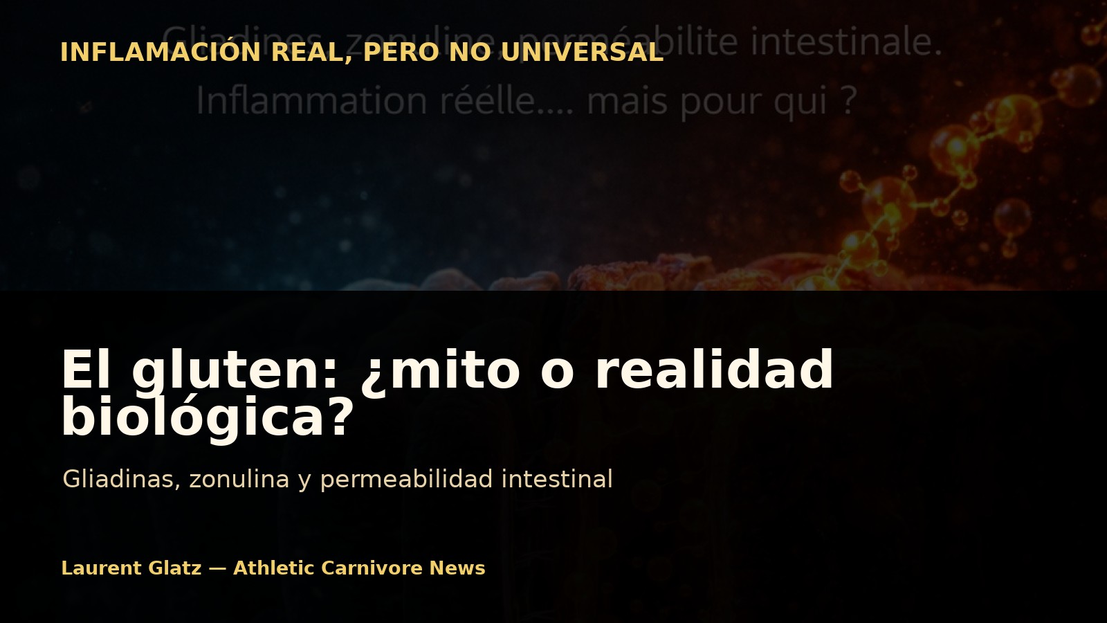 El gluten: ¿mito moderno o verdadero desafío biológico?