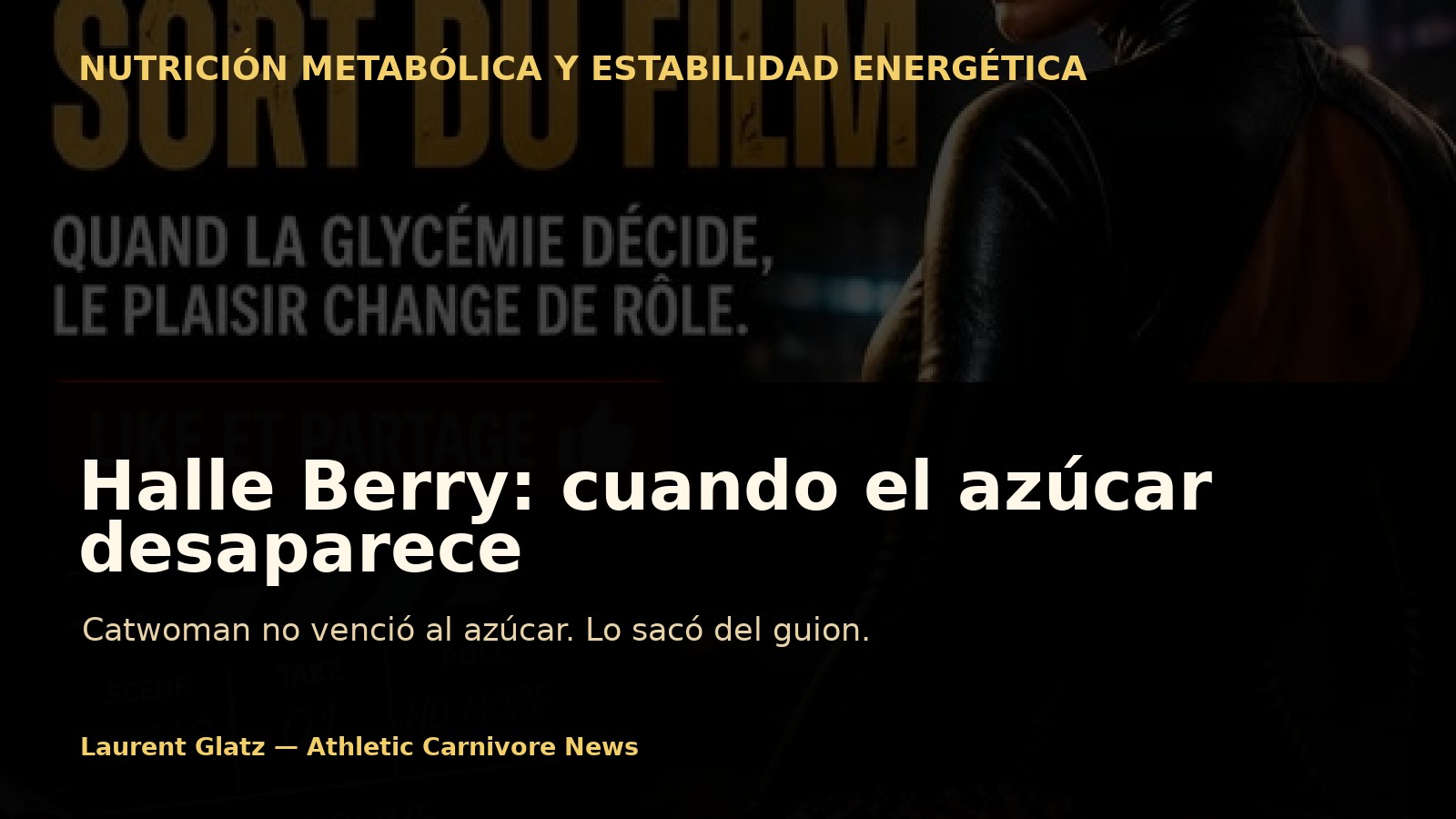 Halle Berry: cuando el azúcar desaparece del guion