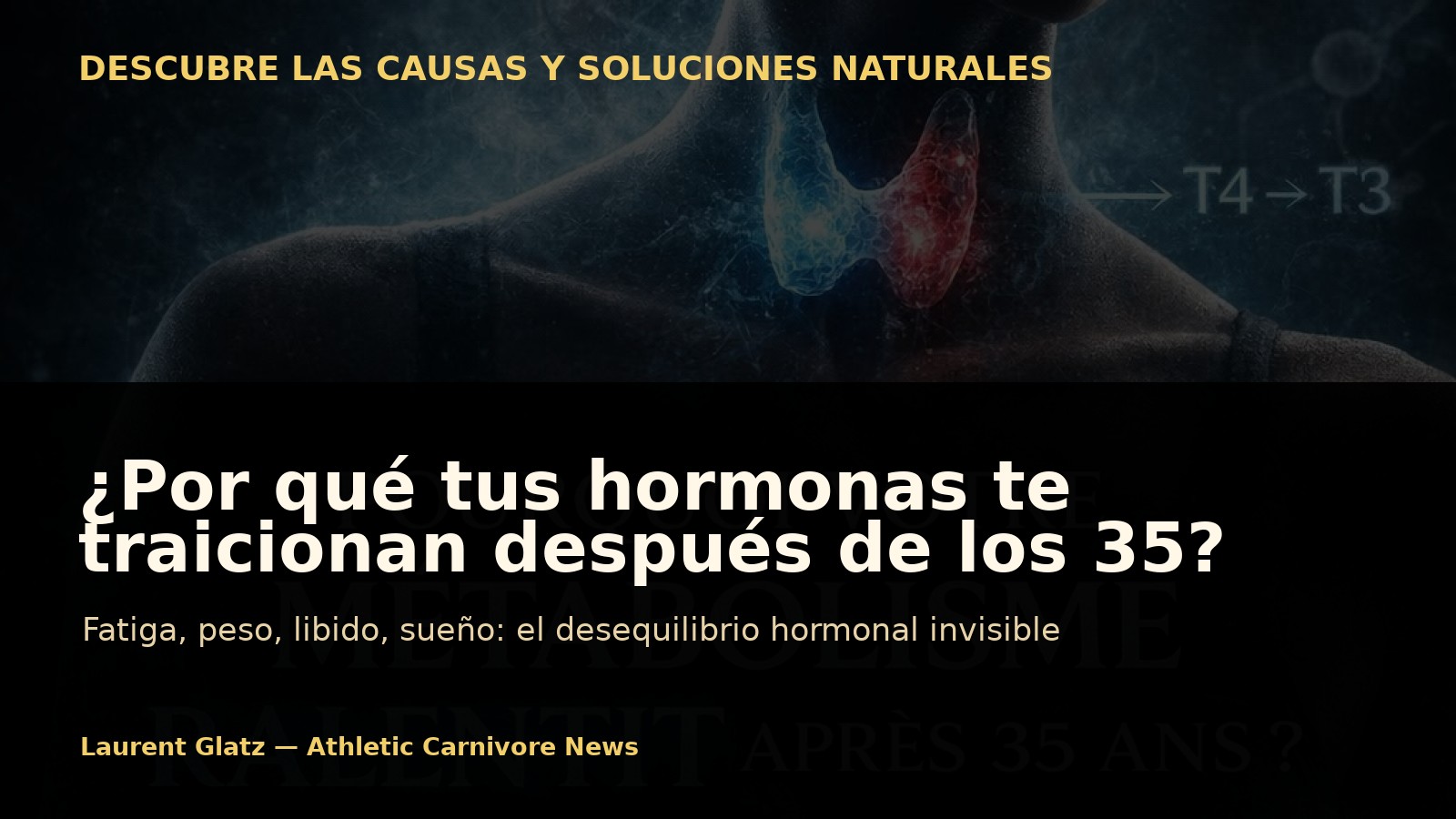 Por qué tus hormonas te traicionan después de los 35 años — y lo que nadie te dice sobre las soluciones