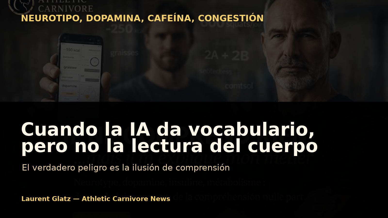 Cuando la IA da vocabulario, pero no la lectura del cuerpo