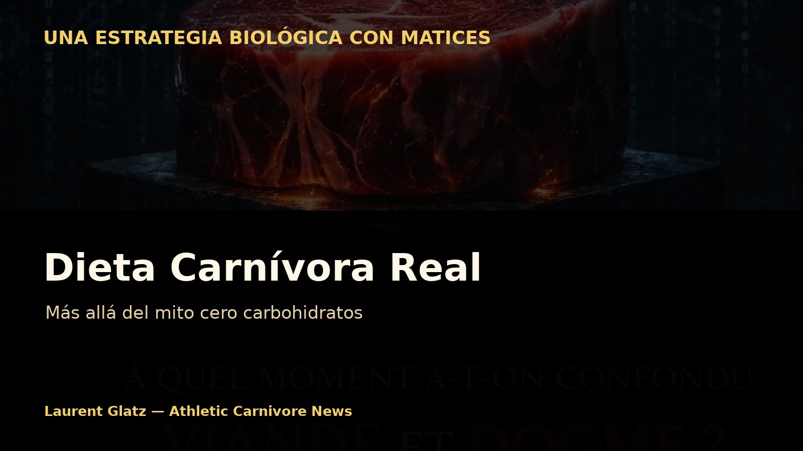 Influencers que hablan de la dieta carnívora sin saber qué es