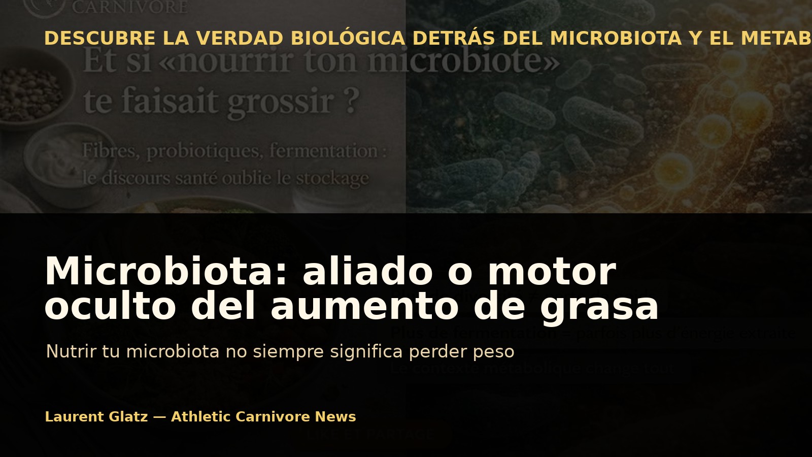 Microbiota: ¿aliado metabólico o motor oculto del aumento de grasa?