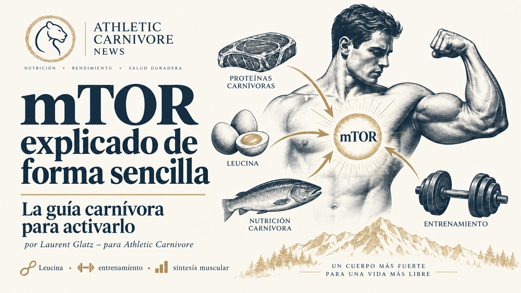mTOR y nutrición carnívora: activar eficazmente la construcción muscular
