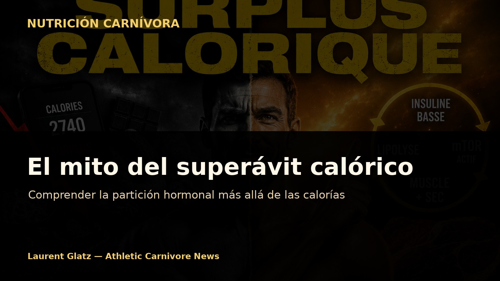 El mito del superávit calórico revisado en la nutrición carnívora
