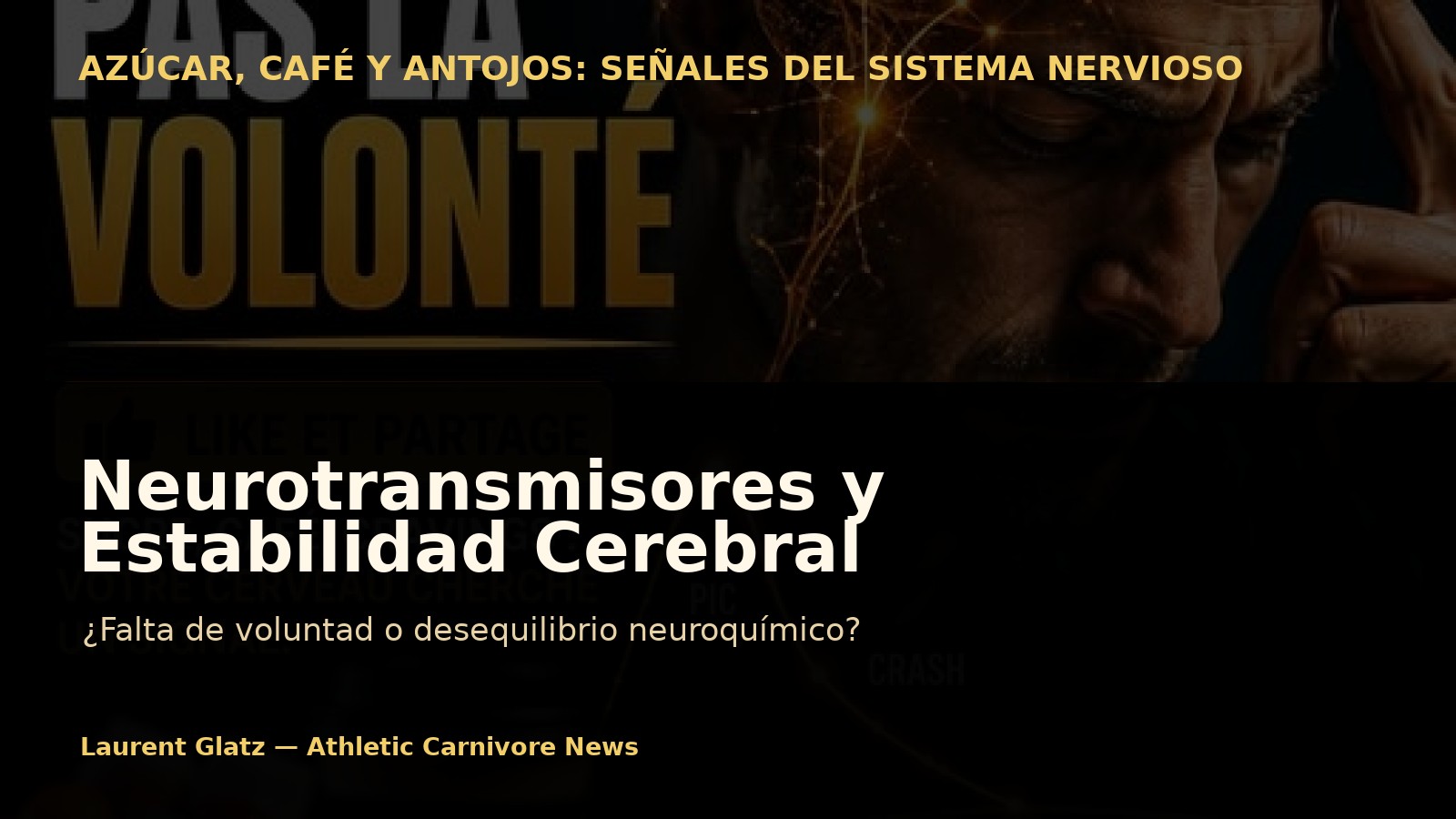 Neurotransmisores: tu cerebro no carece de voluntad, a veces le falta estabilidad