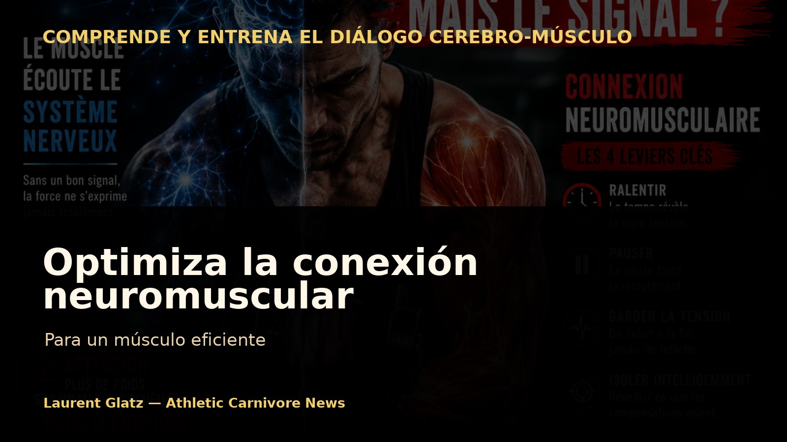 Optimiza la conexión neuromuscular para un músculo eficiente