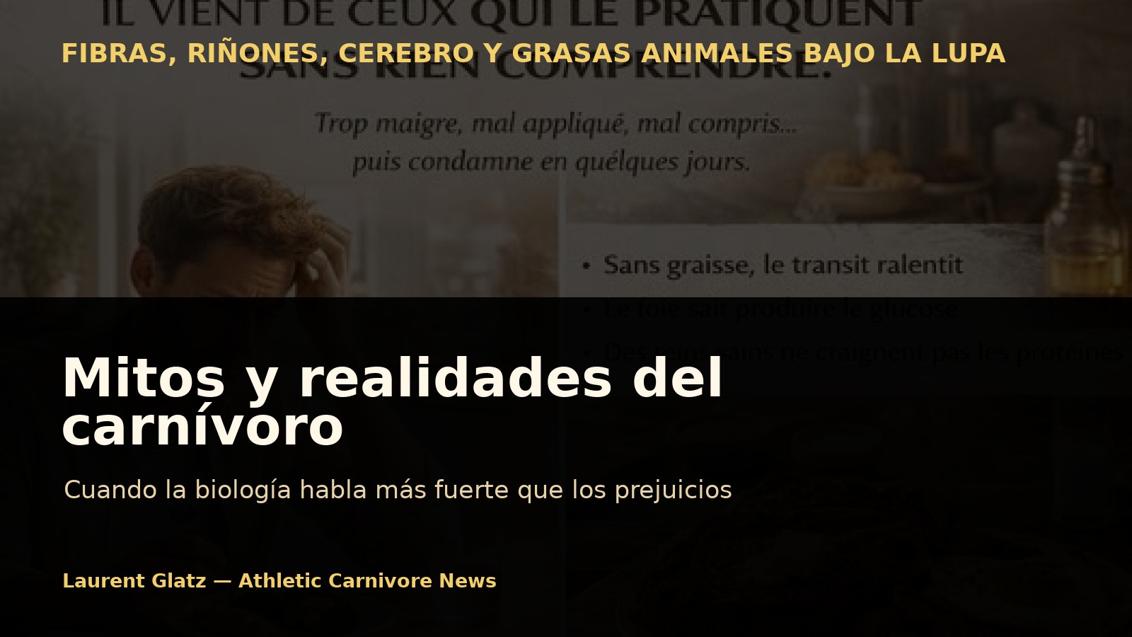 Las perlas del carnívoro: cuando los viejos mitos pesan más que la biología