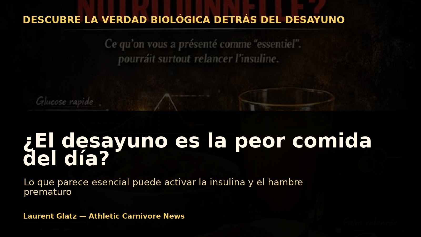 El desayuno podría ser la peor comida de tu día