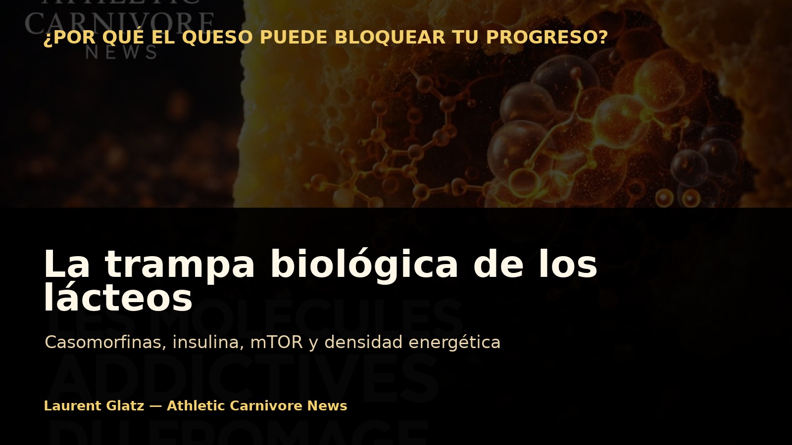 La trampa biológica de los lácteos