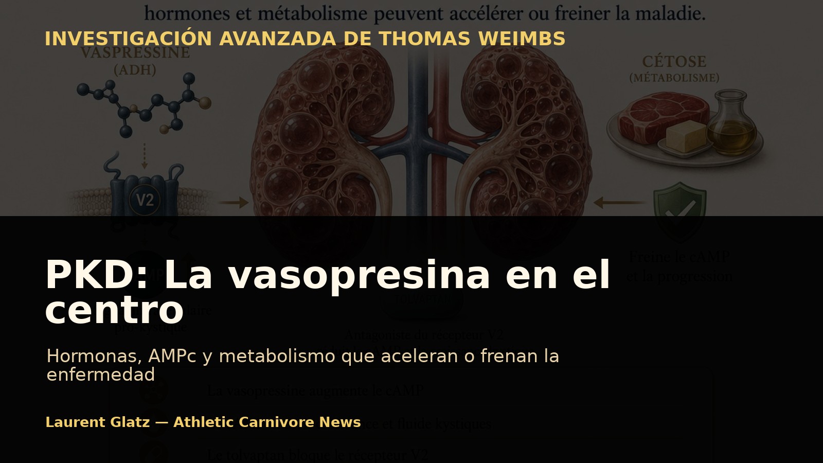 PKD: la vasopresina como factor clave