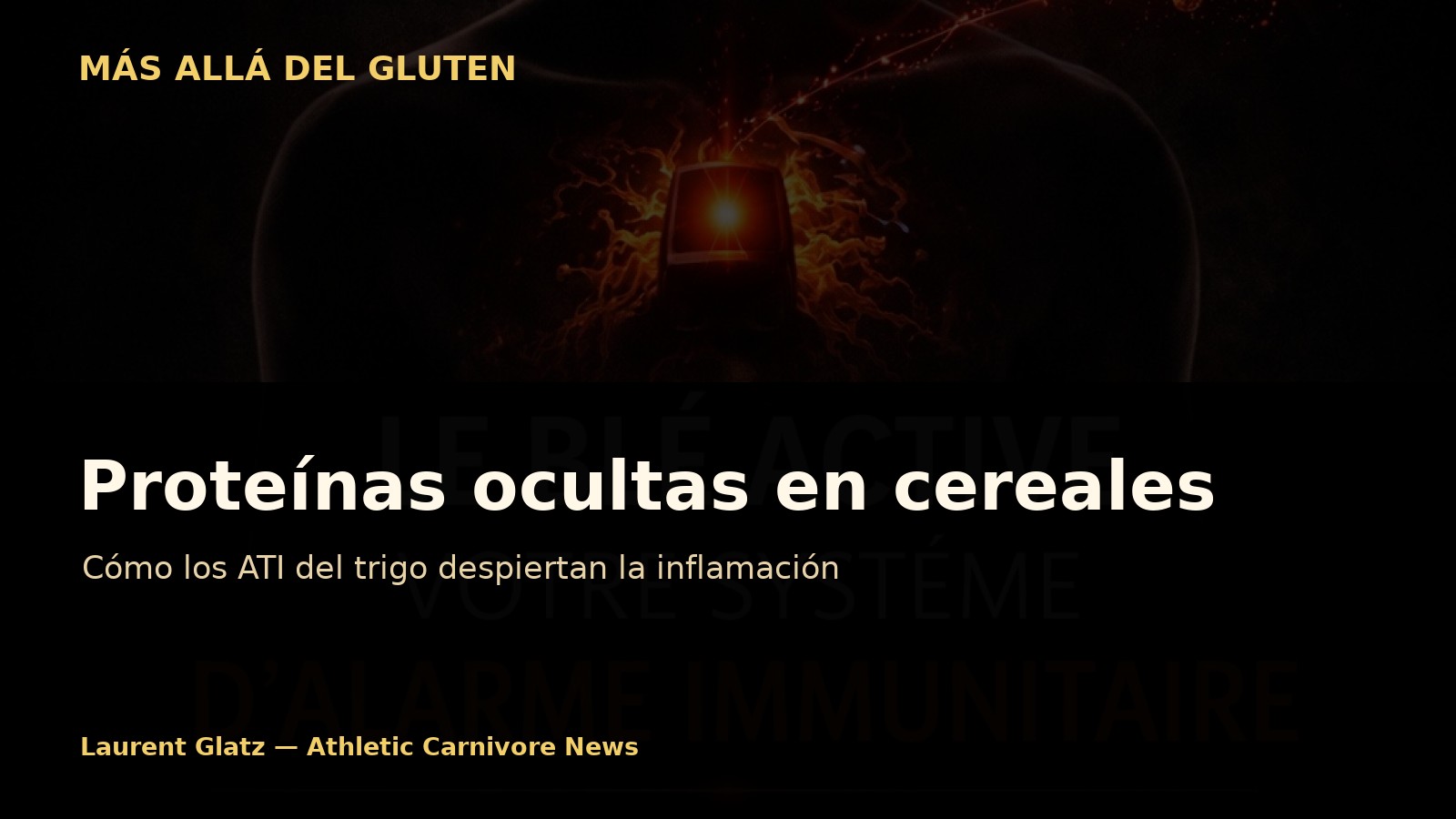 Estas proteínas ocultas en los cereales que despiertan la inflamación