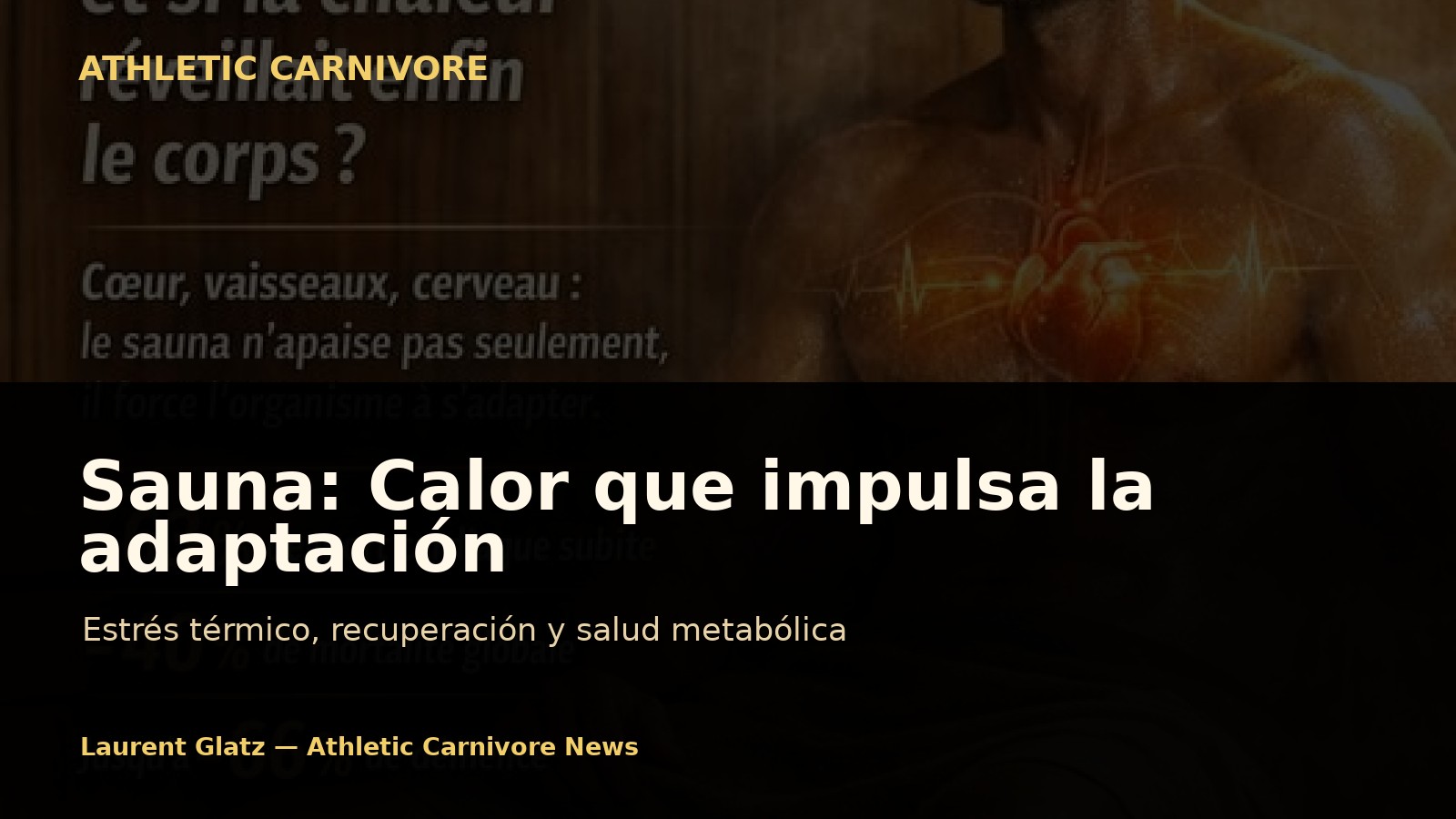 Sauna: el calor que recuerda al cuerpo que está hecho para adaptarse