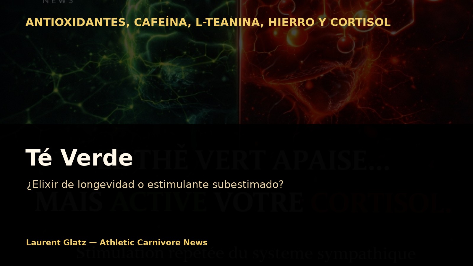 Té verde: ¿elixir de longevidad o estimulante subestimado?